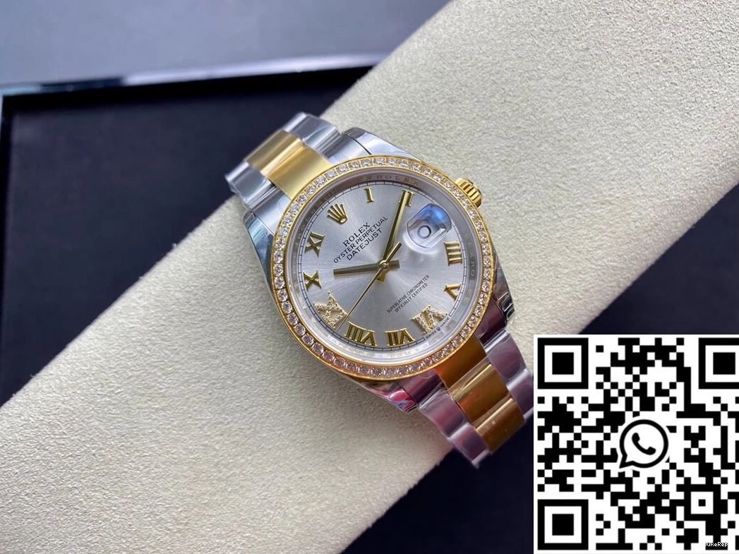 M126283RBR-0018 Bezel EW Factory Datejust Diamond-set Rolex 0924